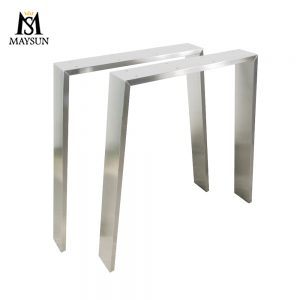 Modern U-shaped stainless steel table foot office Bar counter legs