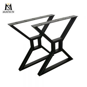 Nordic industrial style iron art restaurant metal office table legs