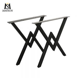 Modern metal iron customized industrial Office furniture fittings table legs