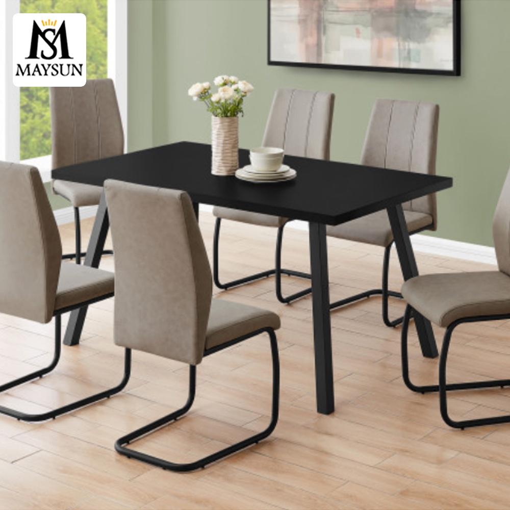 Simple black matte metal Iron l-shaped small industrial furniture legs - Image 3