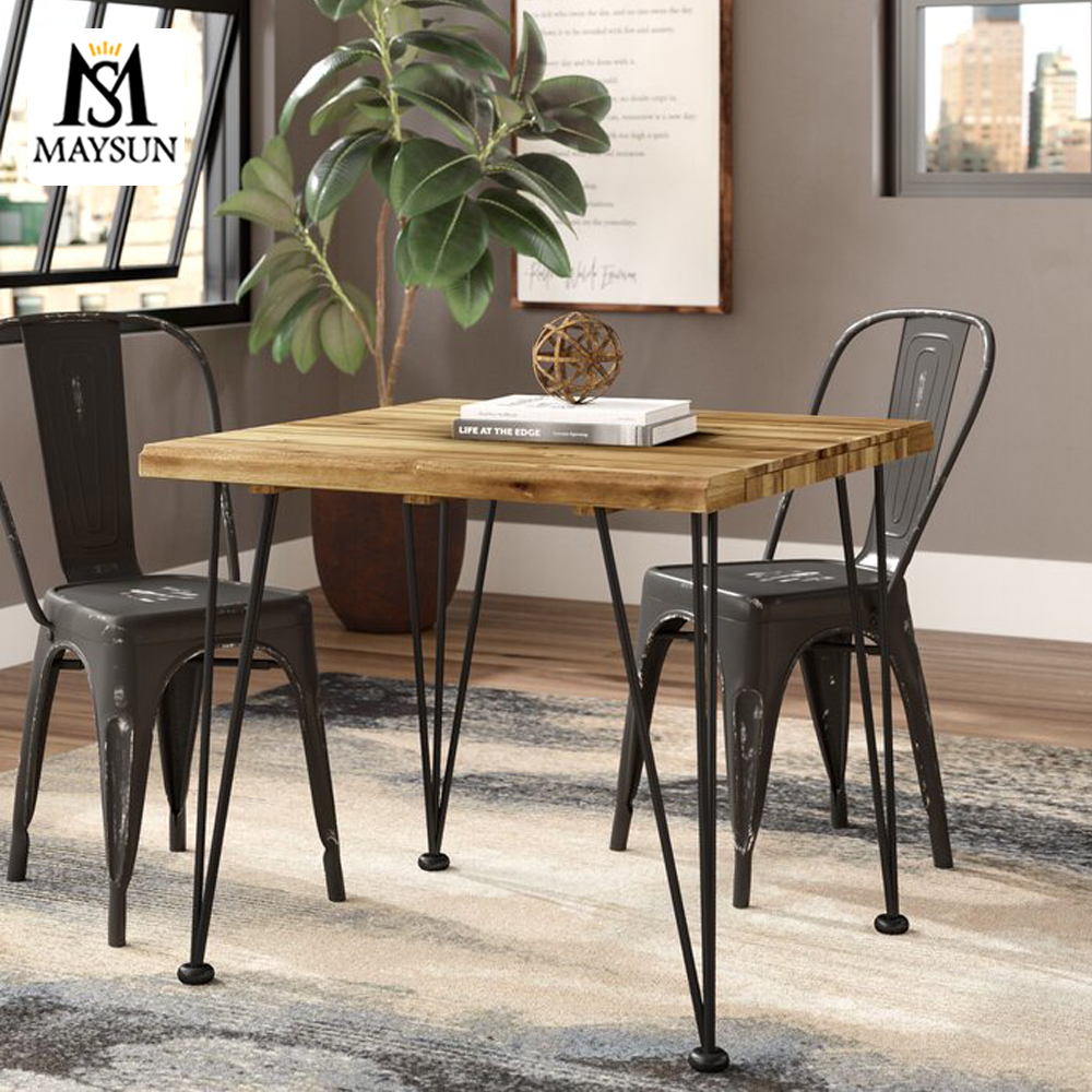 Our factory wholesale furniture accessories computer table base metal hairpin legs - Image 4
