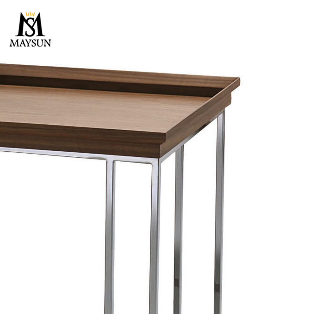 Modern style sofa side desk stainless steel small family leisure creative coffee table - Image 6