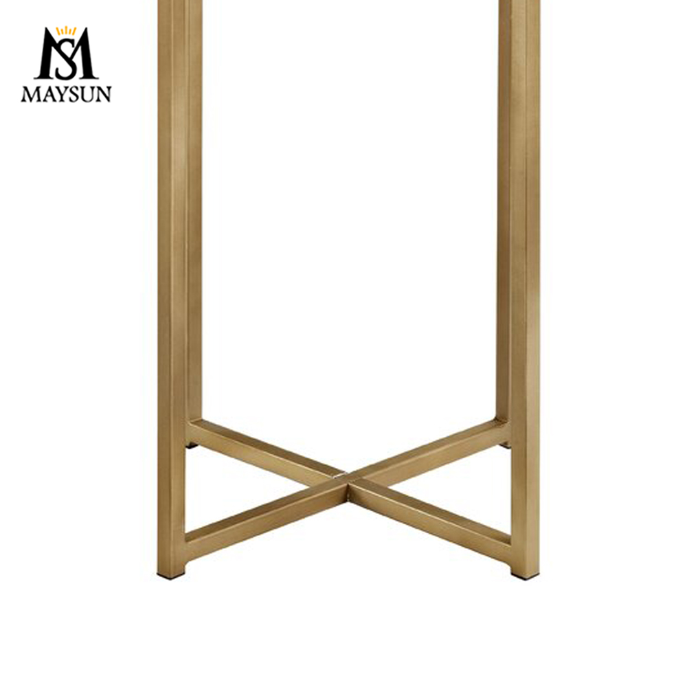 Modern golden detachable circular rest leisure metal side table - Image 6