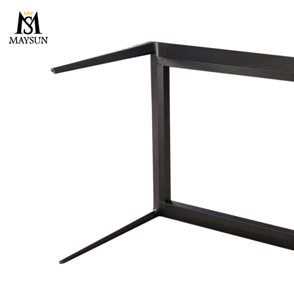 Modern simple aluminum removable multi-purpose table frame dining table - Image 6