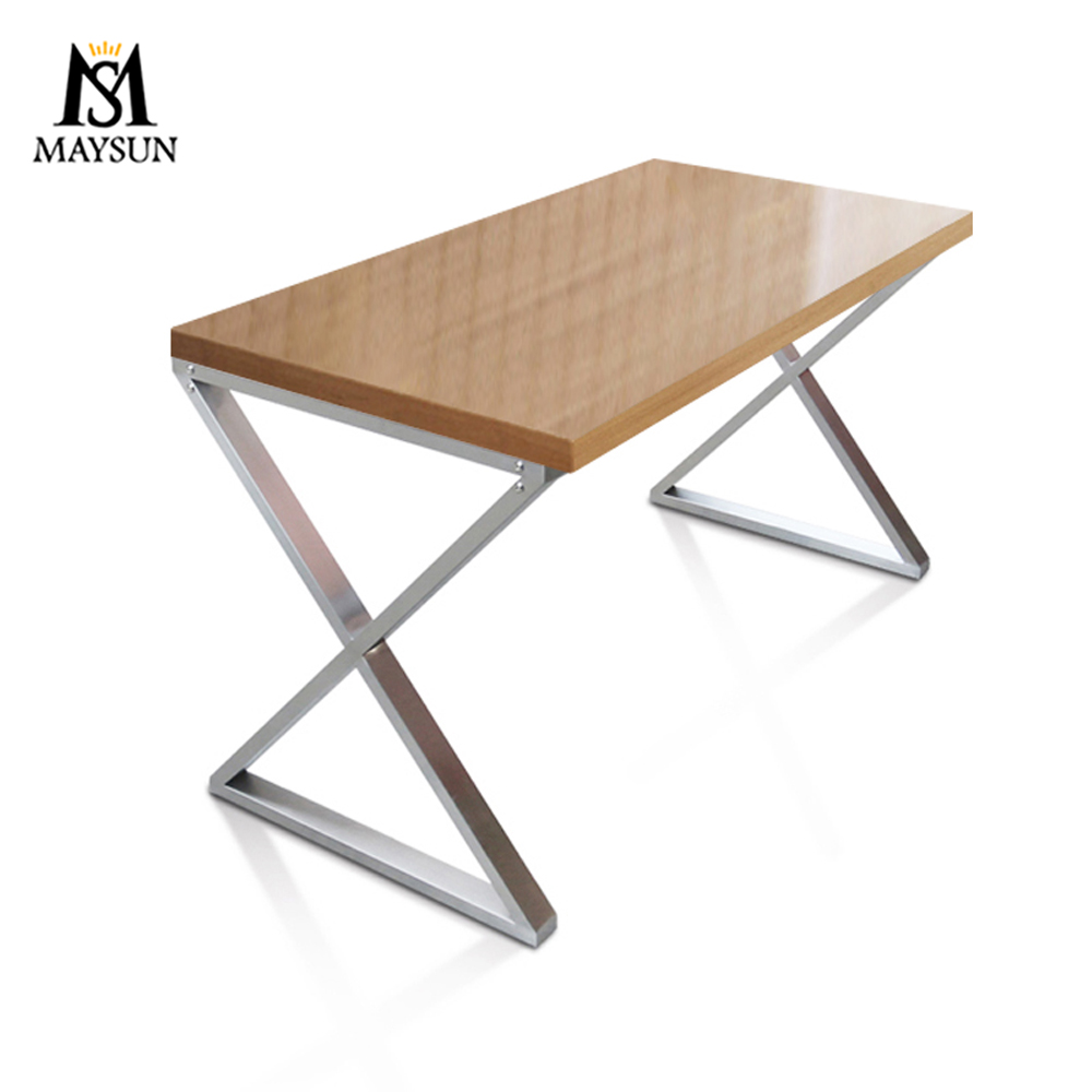 Modern simple X shape detachable small table frame bracket - Image 3