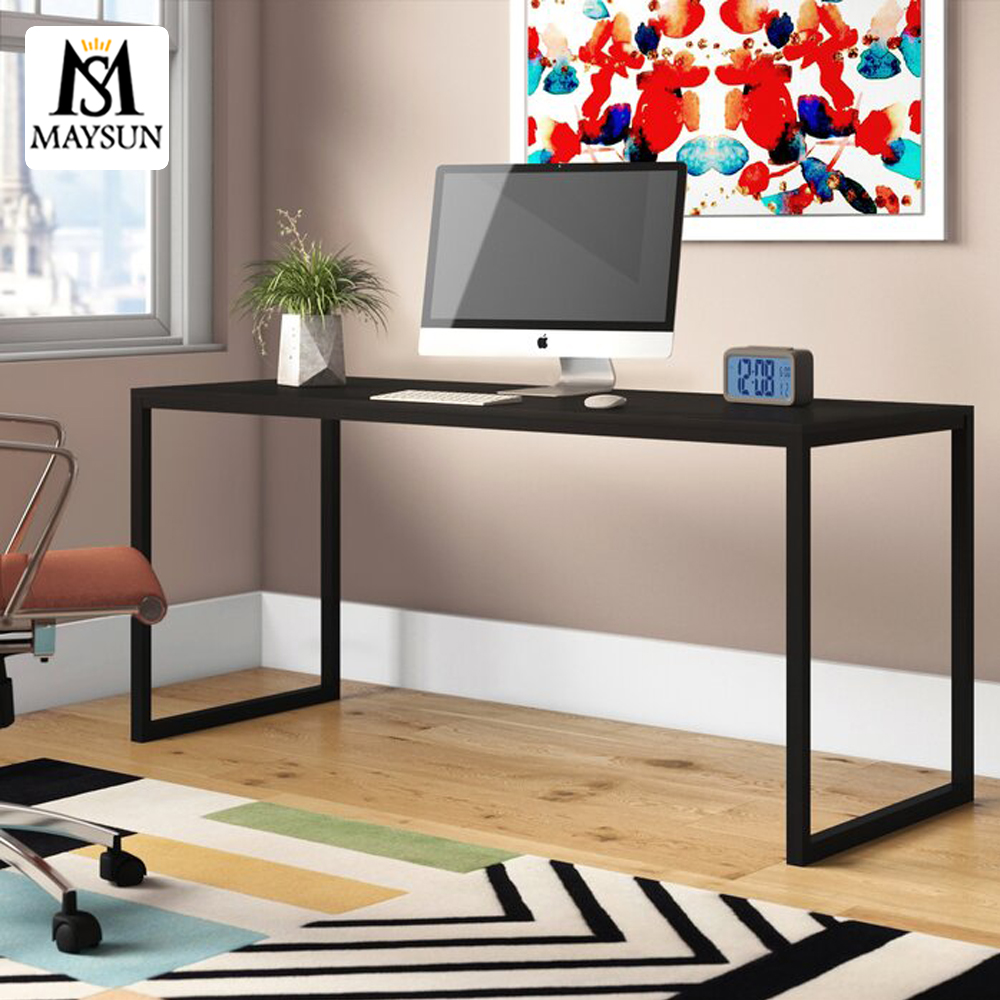 Modern rectangular detachable metal desk frame stainless steel desk base frame - Image 4