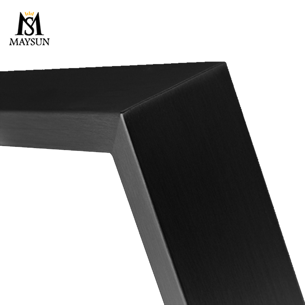 Modern rectangular detachable metal desk frame stainless steel desk base frame - Image 5