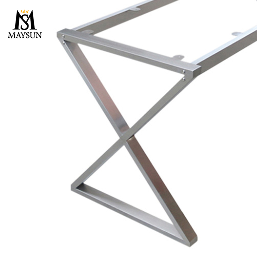 Modern simple X shape detachable small table frame bracket - Image 6