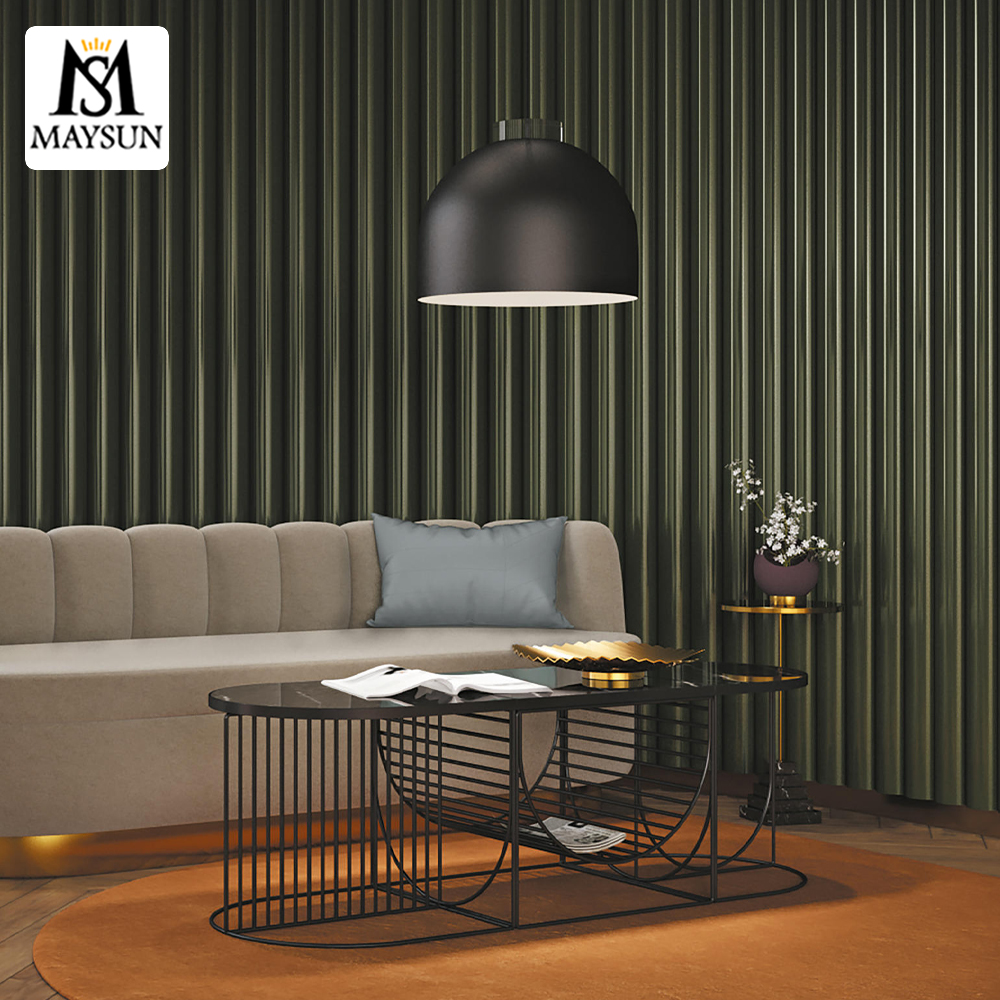 Modern iron bar art marble countertop combination coffee table - Image 4