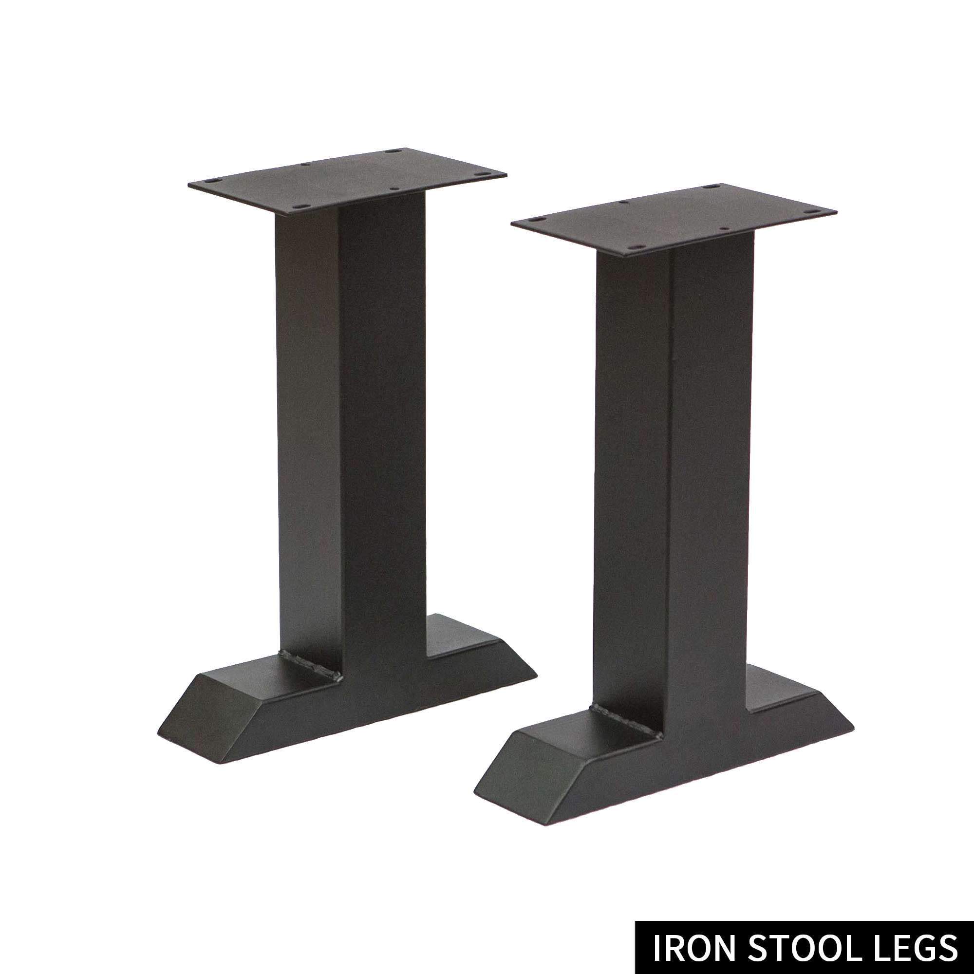Various specifications I shape black heavy metal legs