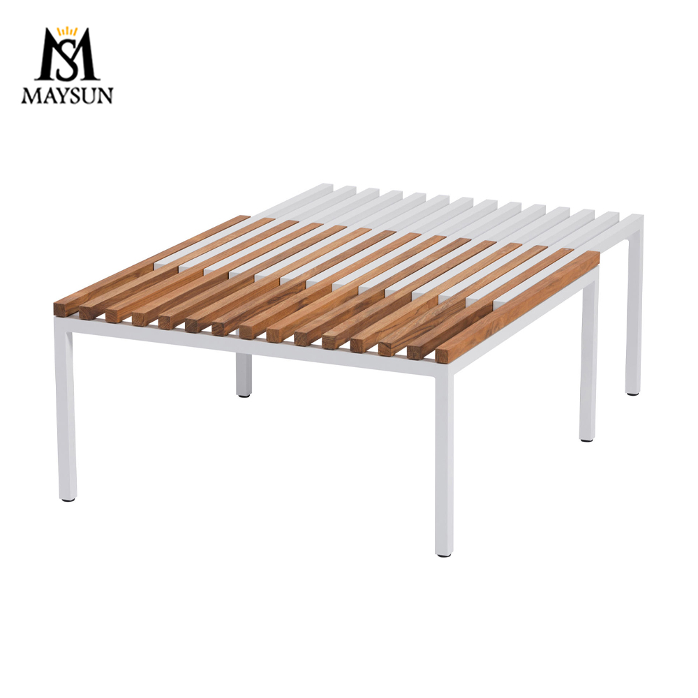 Lightweight and practical retractable outdoor coffee table