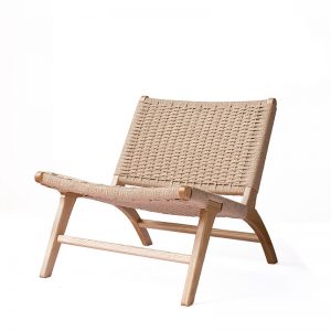 Casual solid wood rattan chair RF-02