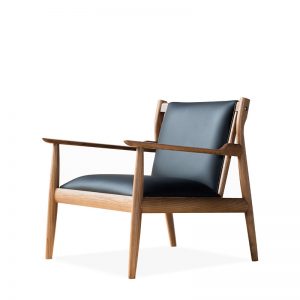 Casual solid wood sofa chair LC-02