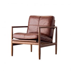 Casual solid wood sofa chair LC-05