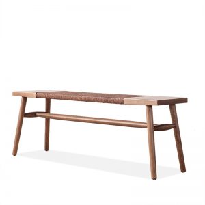 Solid wood bench simple shoe stool LC-15