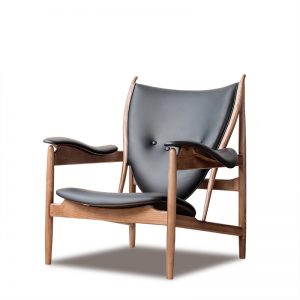 Casual solid wood sofa chair LC-04