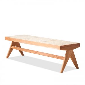 Simple solid wood bench LC-17