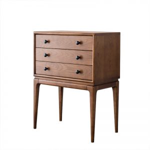 Solid wood bedside table sofa side cabinet BT-01