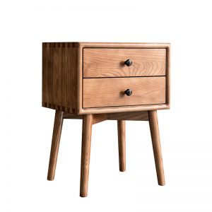 Solid wood bedside table sofa side cabinet BT-02