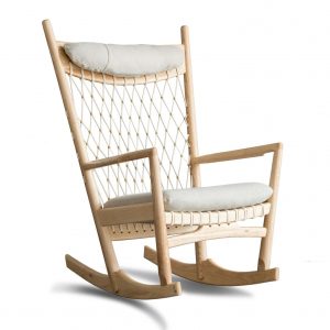 Casual solid wood rattan chair RF-08